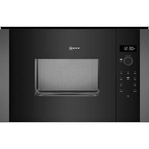 NEFF N50 HLAWD23G0B 38cm tall, 59cm wide, Built In Compact Microwave